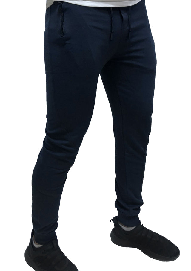 D.BLUE Jogger Zipper Pockets For Him